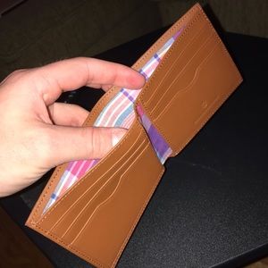 Brooks Brothers Bi-fold Brown/Tan Wallet